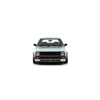 VOLKSWAGEN VW GOLF II GTI \"STANCE\" CALYPSO GREEN 1991 Otto Project Car OttO mobile 1:18 Resinemodell (Türen, Motorhaube... nicht zu öffnen!)